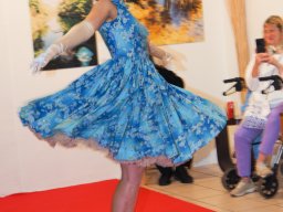 Fashion Show in der Contemplor Galerie Wien am 14. 03. 2024